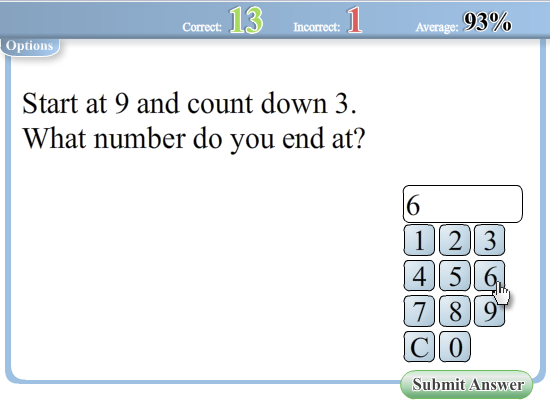 1.oa.5 Worksheets - Counting Up and Down worksheet
