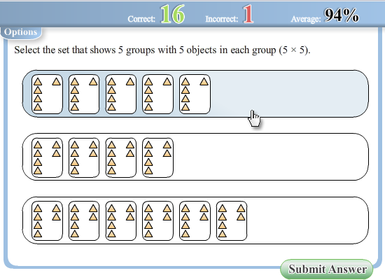 3.oa.1 Worksheets - Visual Multiplication worksheet