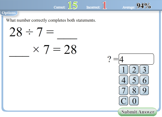 3.oa.6 Worksheets - Comparing Multiplication & Division worksheet