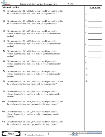 Value & Place Value Worksheets | Free - Distance Learning, worksheets ...